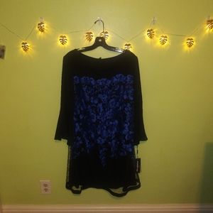 New Karl Lagerfeld Bell Sleeve Dress